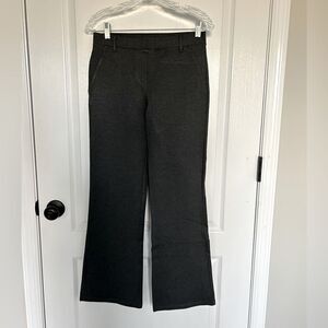 Quince Women’s Gray Flared Pants Rayon Blend Size Small Petite